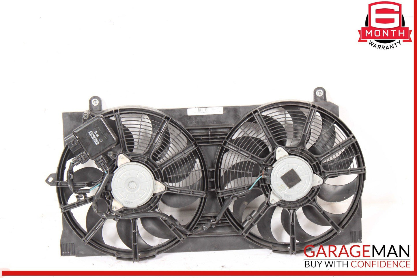 13-17 Nissan Leaf Engine Radiator Cooling Fan Motor Shroud Assy OEM