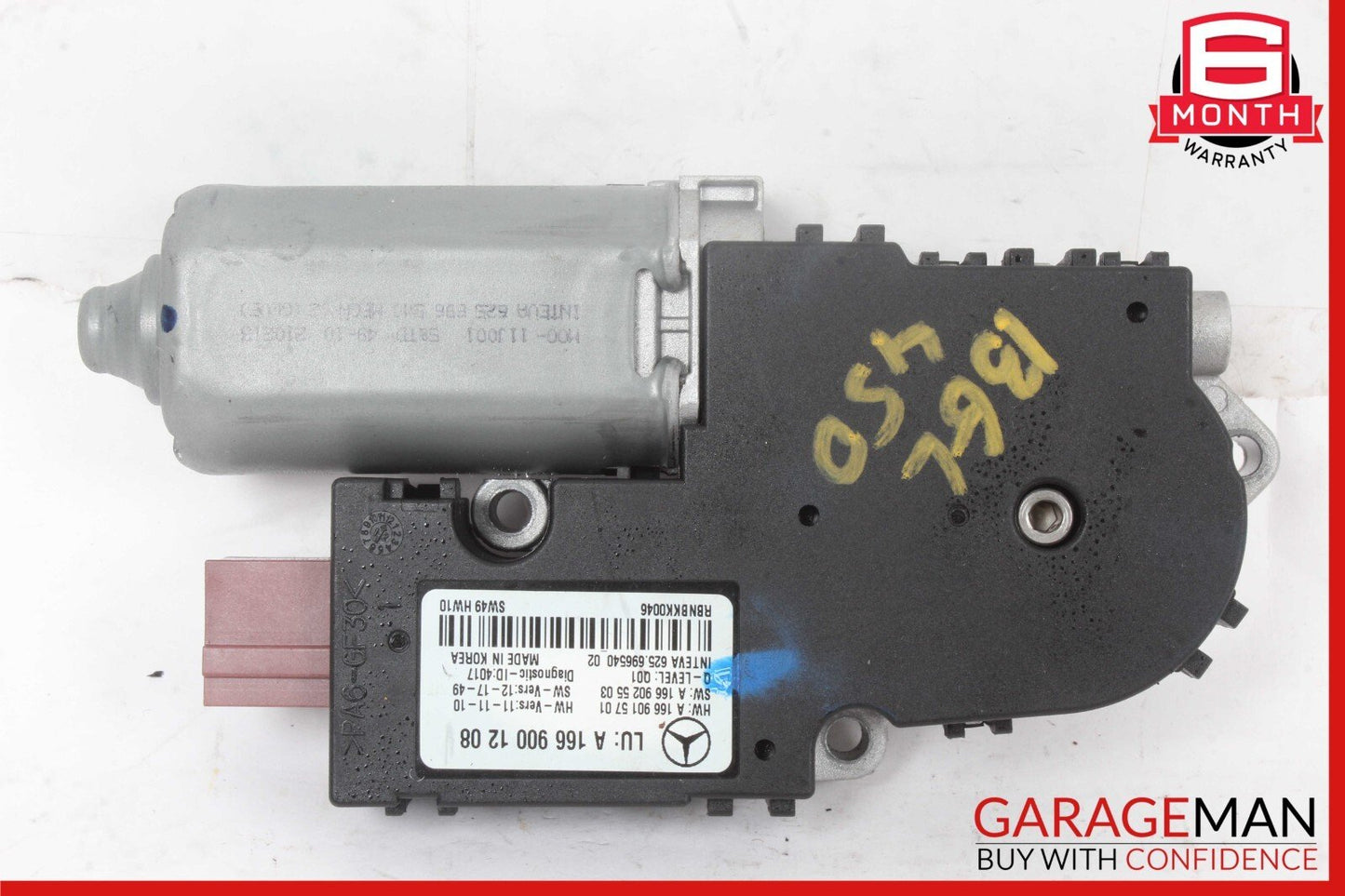 12-19 Mercedes X166 GL450 GLS550 ML350 Sunroof Sun Roof Motor 1669001208 OEM