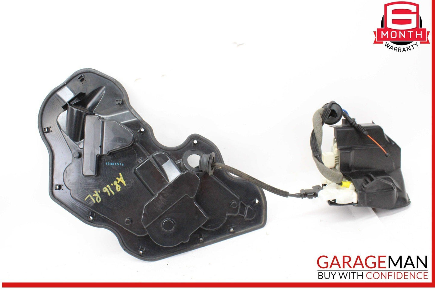11-18 Audi A8 S8 Rear Left Side Inner Door Panel Cover w/ Lock Latch & Motor OEM