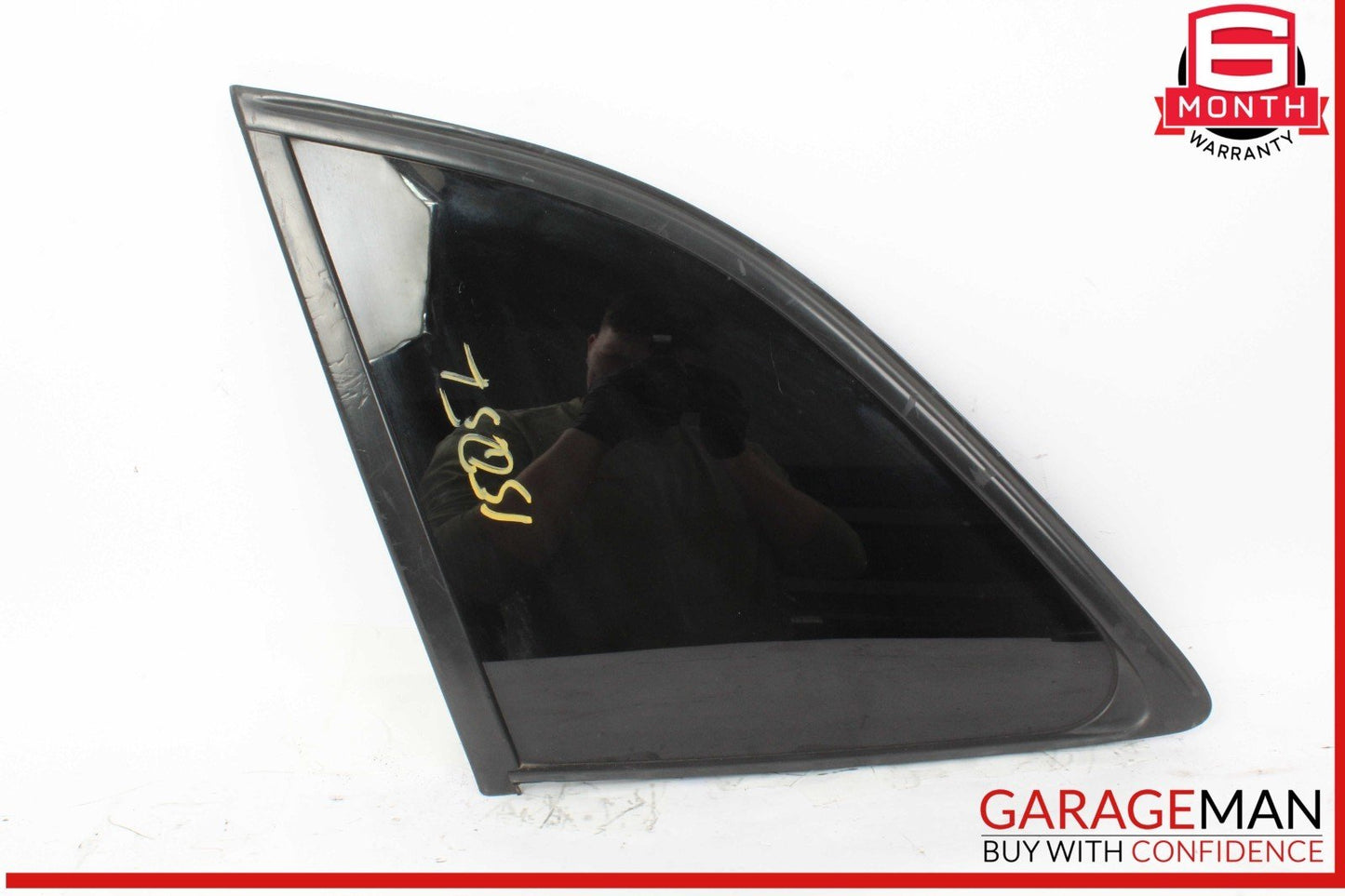 12-17 Audi Q5 Rear Left Driver Side Door Quarter Window Glass 8R0845299Q OEM