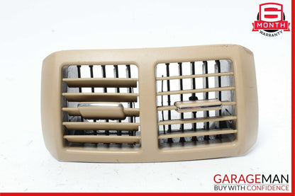 06-09 Mercedes W251 R350 R500 Rear Center Console AC A/C Air Vent Grille Brown