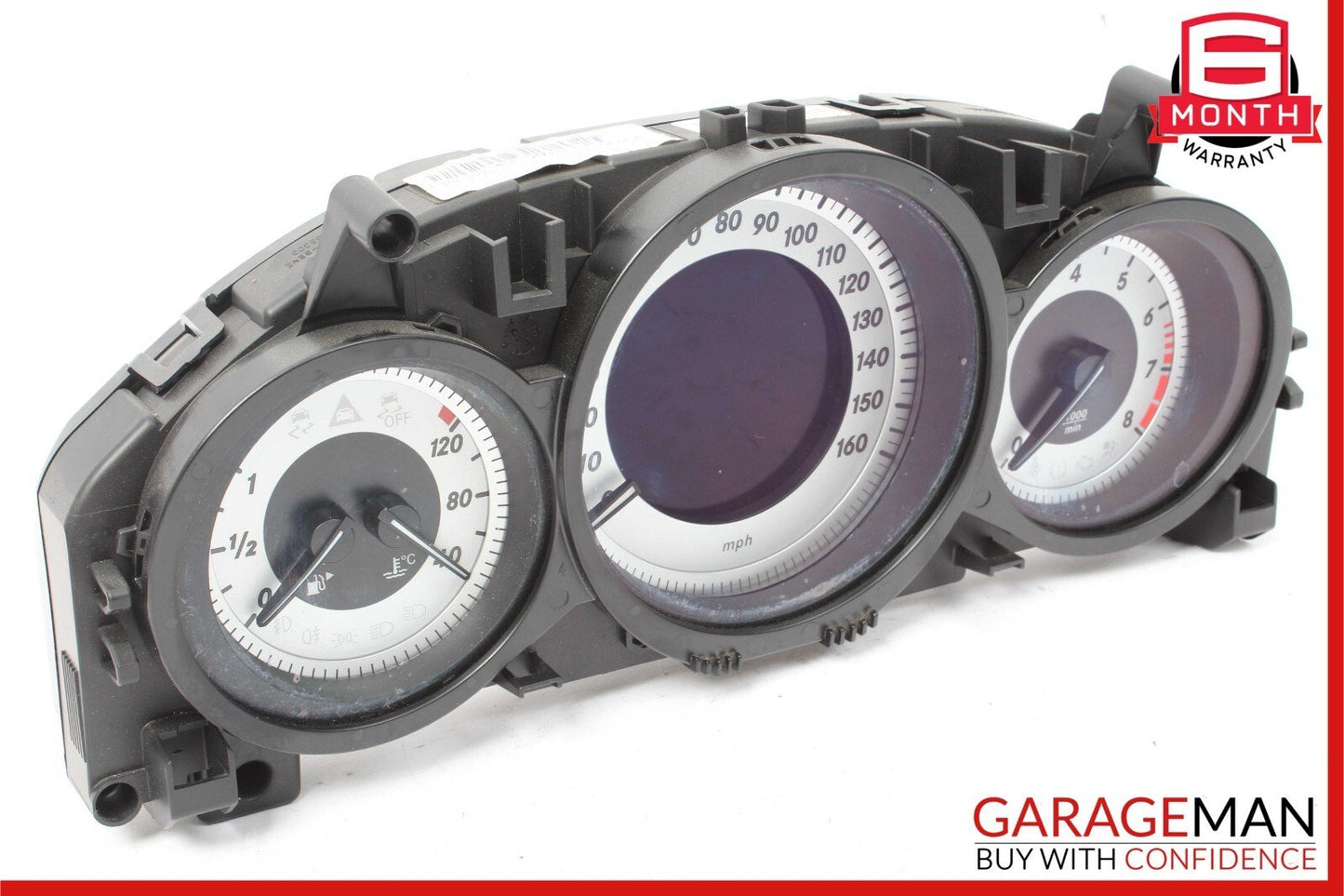 12-14 Mercedes W204 C250 C300 C350 Speedometer Odometer Instrument Cluster Gauge