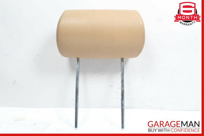 79-91 Mercedes W126 420SEL Front Right / Left Side Seat Headrest Head Rest Brown