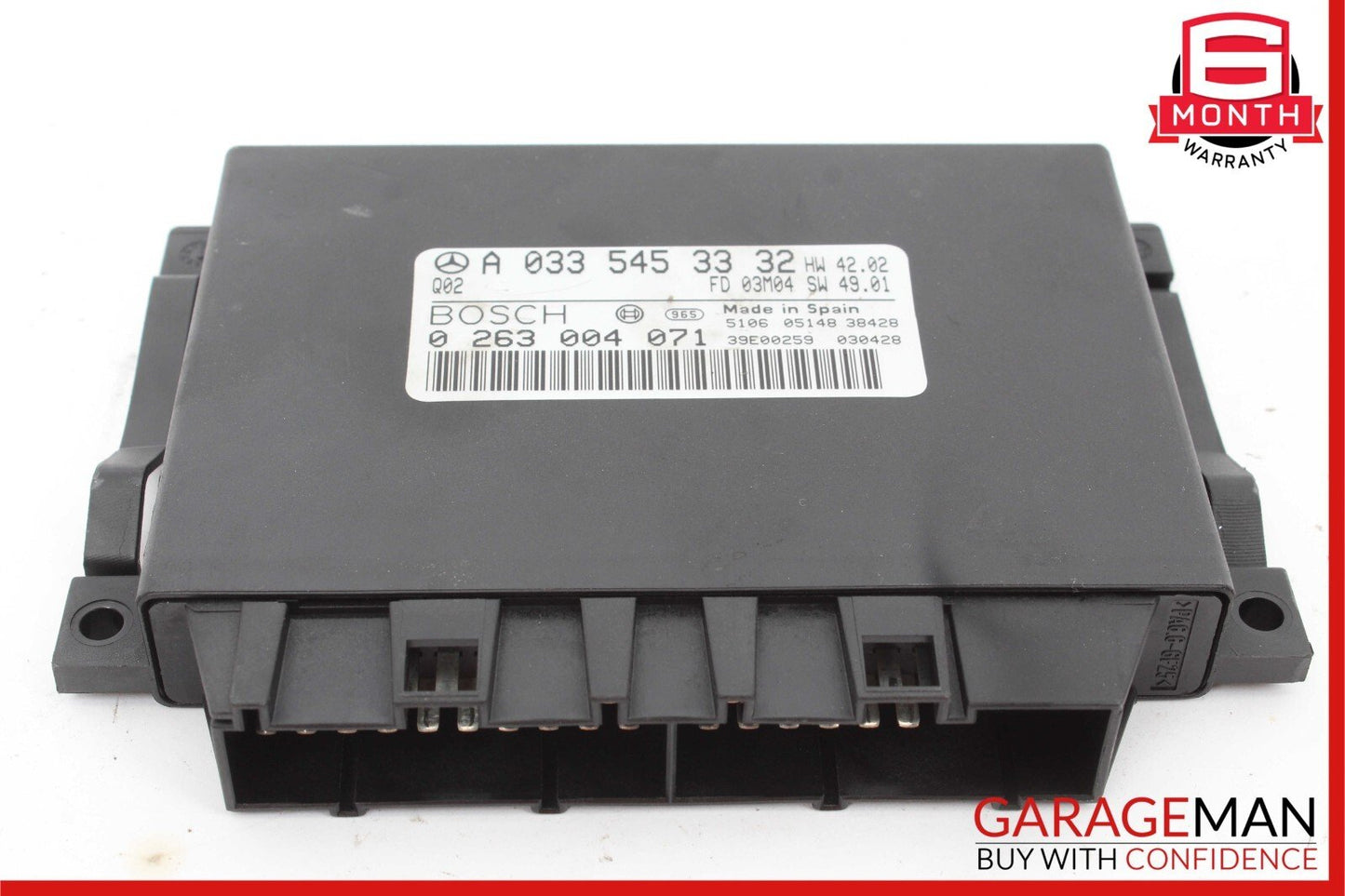 00-06 Mercedes W215 CL55 S500 Parktronic Parking Control Module 0335453332 OEM