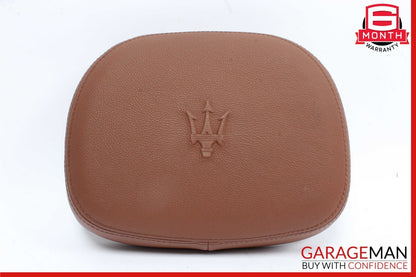 14-17 Maserati Ghibli Front Left or Right Seat Headrest Head Rest Brown OEM