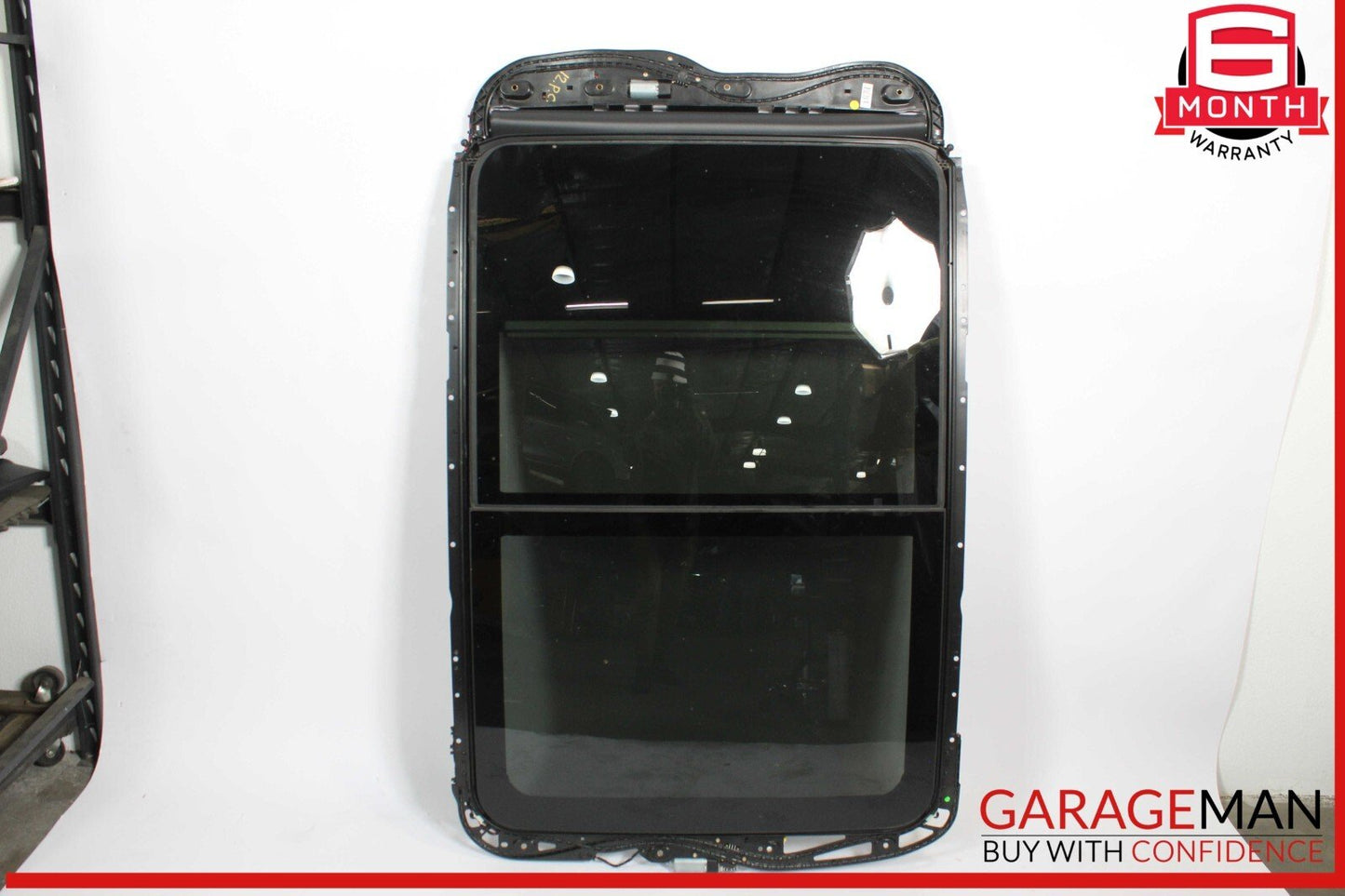 11-18 Porsche Cayenne 958 Panoramic Roof Glass Frame Black OEM