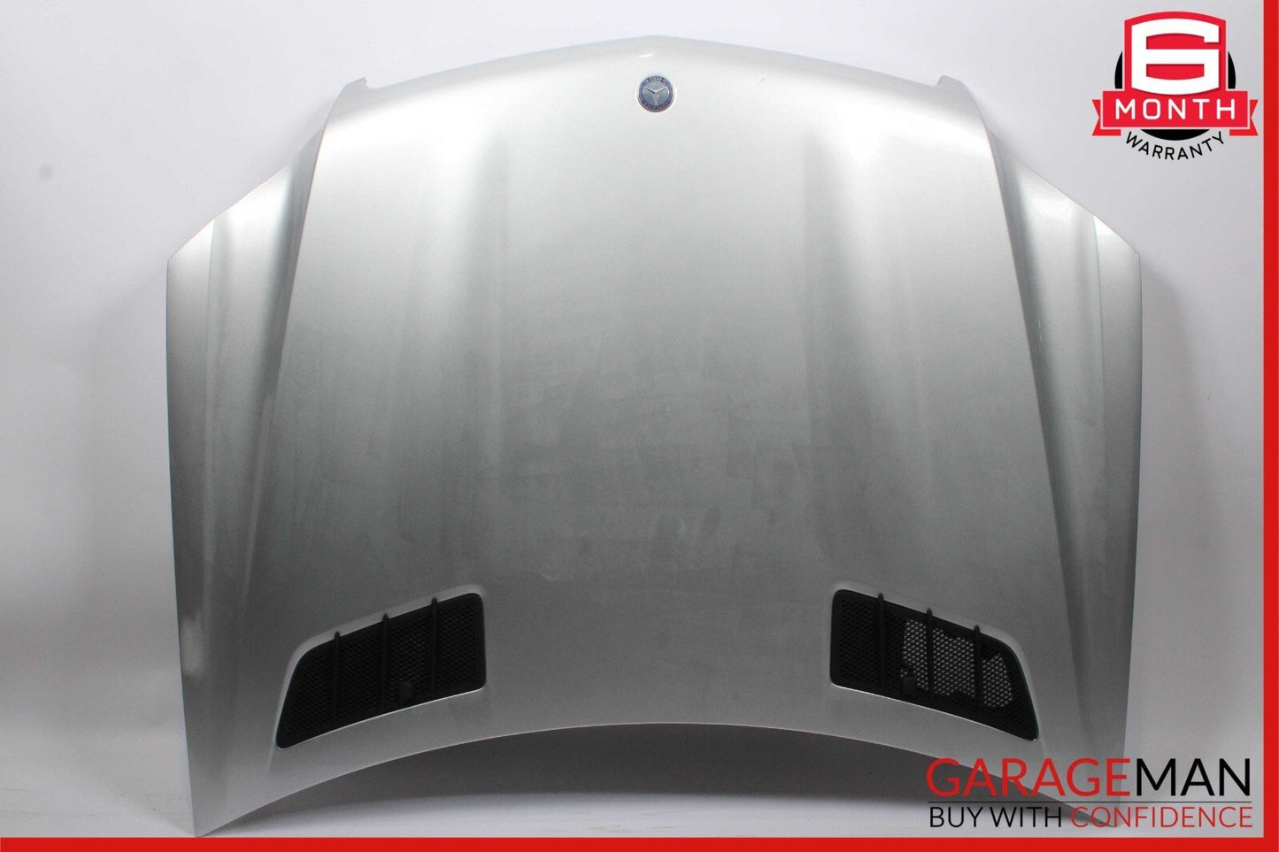 07-12 Mercedes X164 GL450 GL550 Front Hood Bonnet Panel Grille Assembly Silver