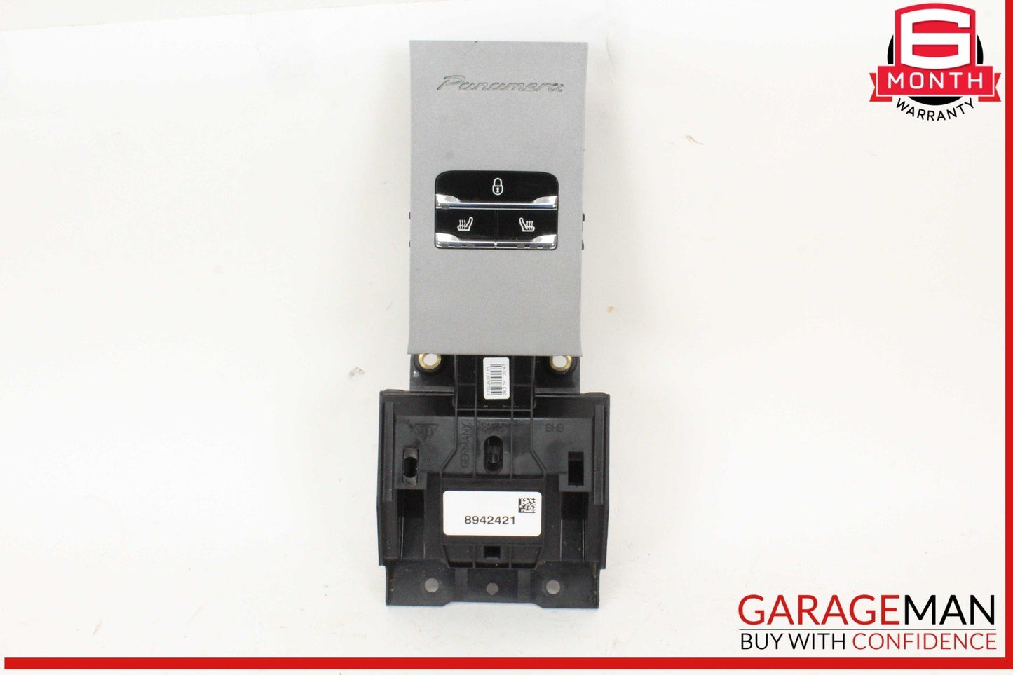 10-16 Porsche Panamera 970 E-Hybrid Rear Heated Seat Lock Control Panel Switch