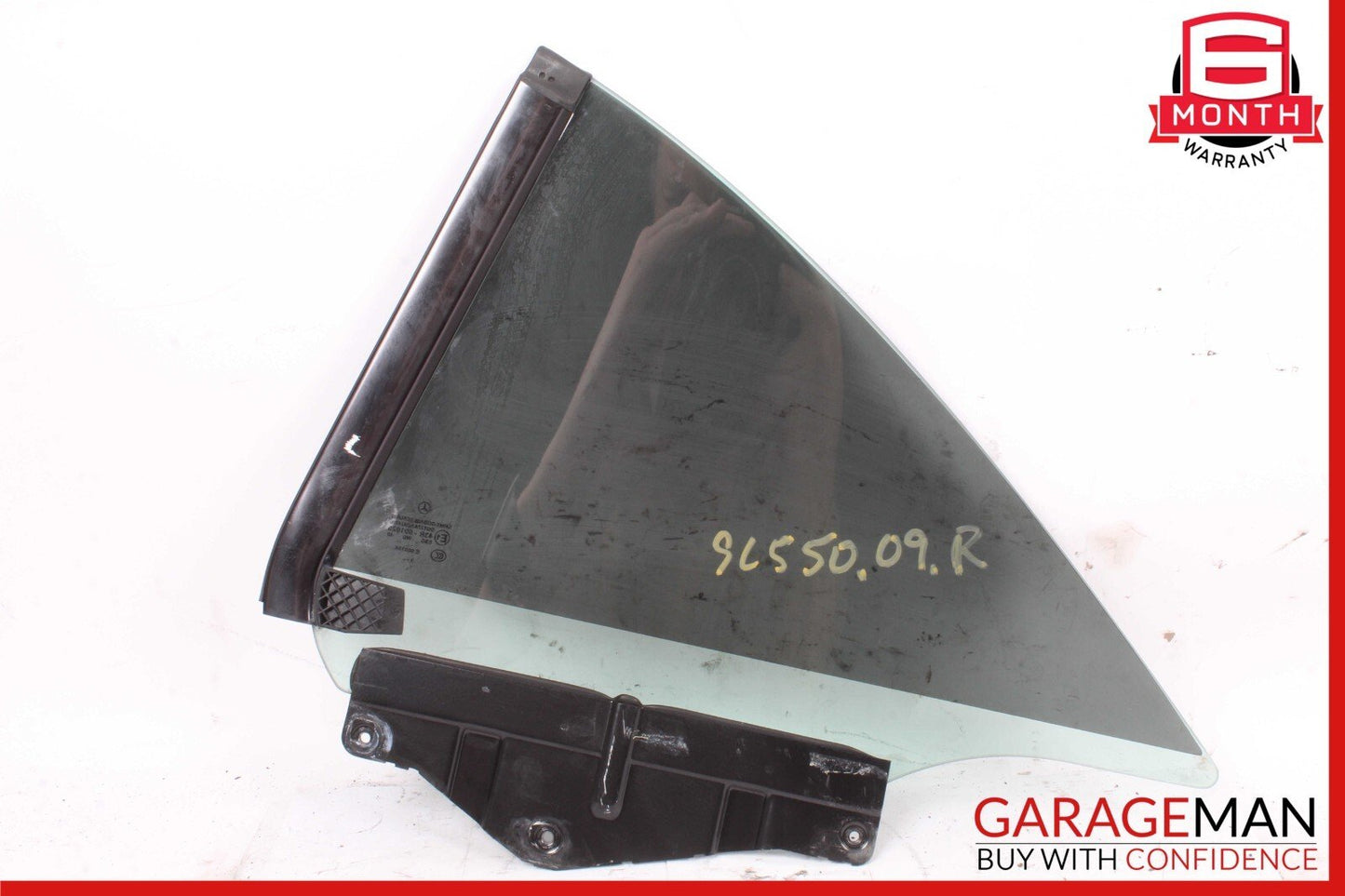 03-12 Mercedes R230 SL550 SL600 Rear Right Side Door Window Quarter Auto Glass