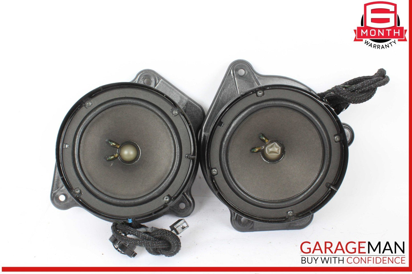 00-06 Mercedes W220 S430 S600 Rear Door Audio Sound Speaker Set of 2 Pc OEM