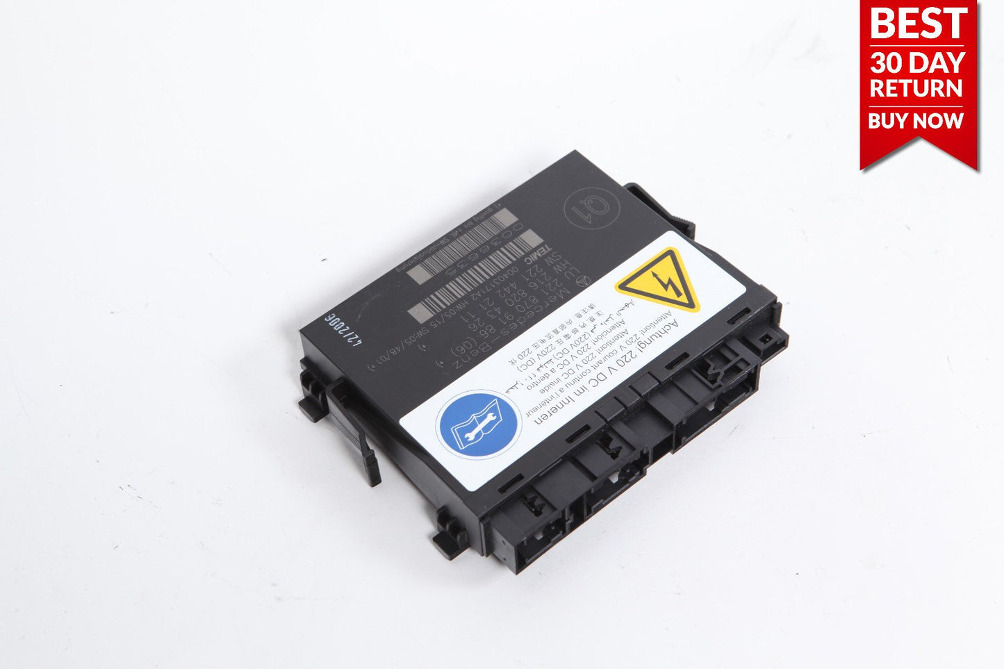 07-13 MERCEDES W221 S550 Rear Seat Contour Control Module 2218709186 OEM