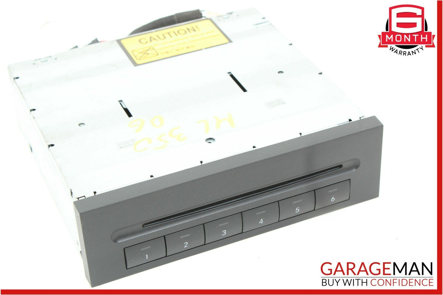 06-12 Mercedes W164 ML350 SLK350 R350 Radio Stereo 6 Disk CD Changer Player OEM