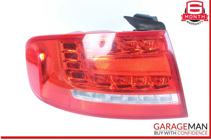 09-12 Audi S4 Rear Left Driver Side Outer Tail Light Lamp LED 8K5945095L OEM