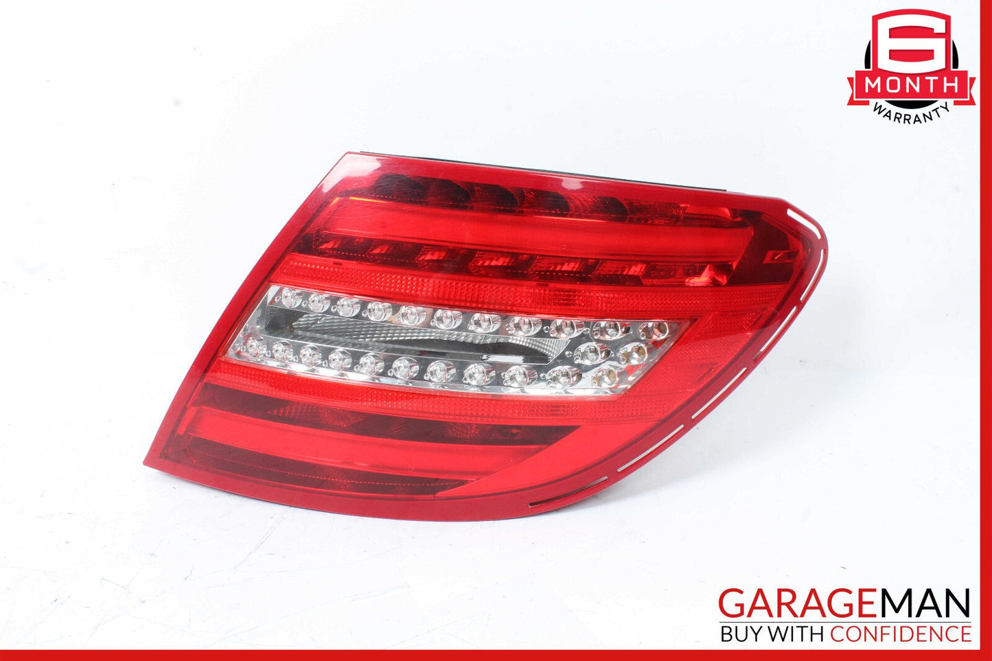 12-14 Mercedes W204 C250 Rear Right Passenger Side Taillight Tail Light Lamp