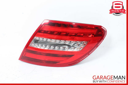 12-14 Mercedes W204 C250 Rear Right Passenger Side Taillight Tail Light Lamp