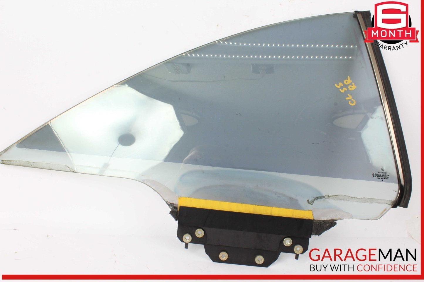 00-06 Mercedes W215 CL55 AMG Rear Right Side Quarter Window Glass OEM
