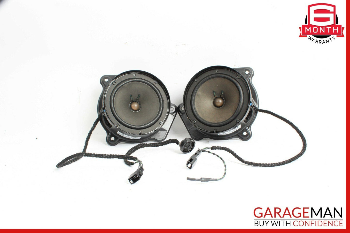 00-06 Mercedes W220 S500 S600 Rear Left & Right Door Audio Sound Speaker Set OEM