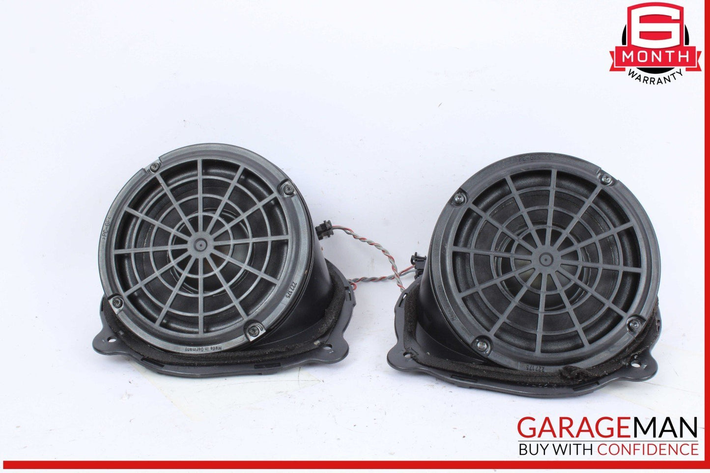 97-04 Mercedes R170 SLK230 Kompressor Rear Door Sound Speakers Set OEM