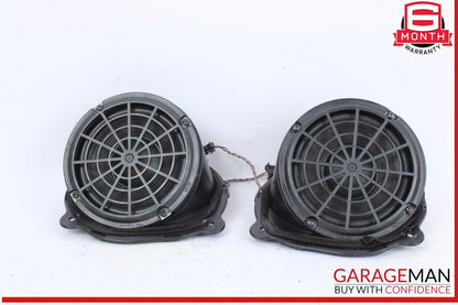 97-04 Mercedes R170 SLK230 Kompressor Rear Door Sound Speakers Set OEM