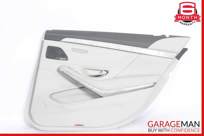 14-17 Mercedes W222 S550 S500 Rear Right Side Interior Door Panel Cover Gray