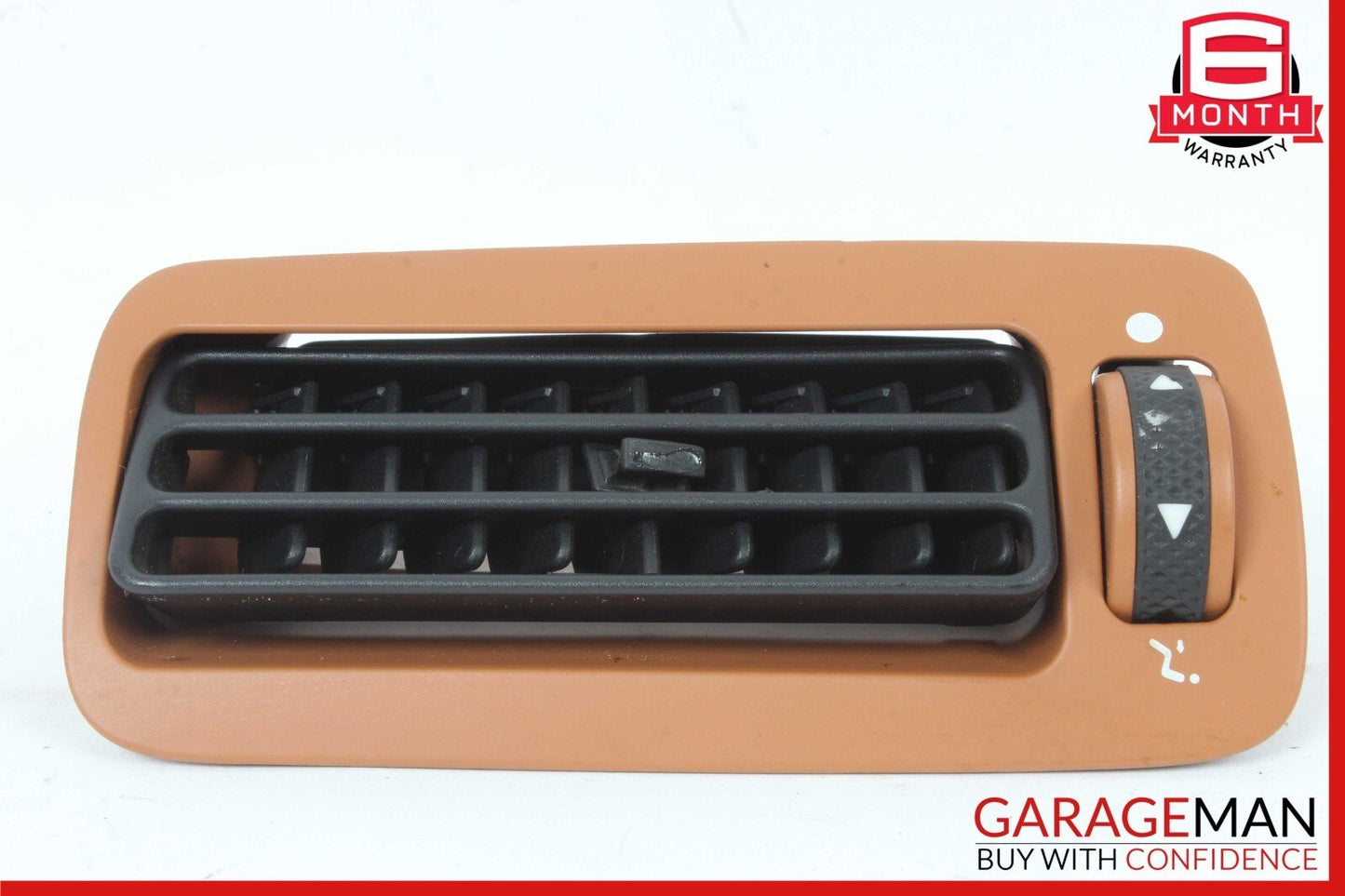 03-13 Maserati Quattroporte M139 Right Side B-Pillar AC A/C Air Vent Orange OEM