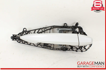16-22 BMW X1 F48 X2 Rear Right Passenger Side Exterior Door Handle White OEM