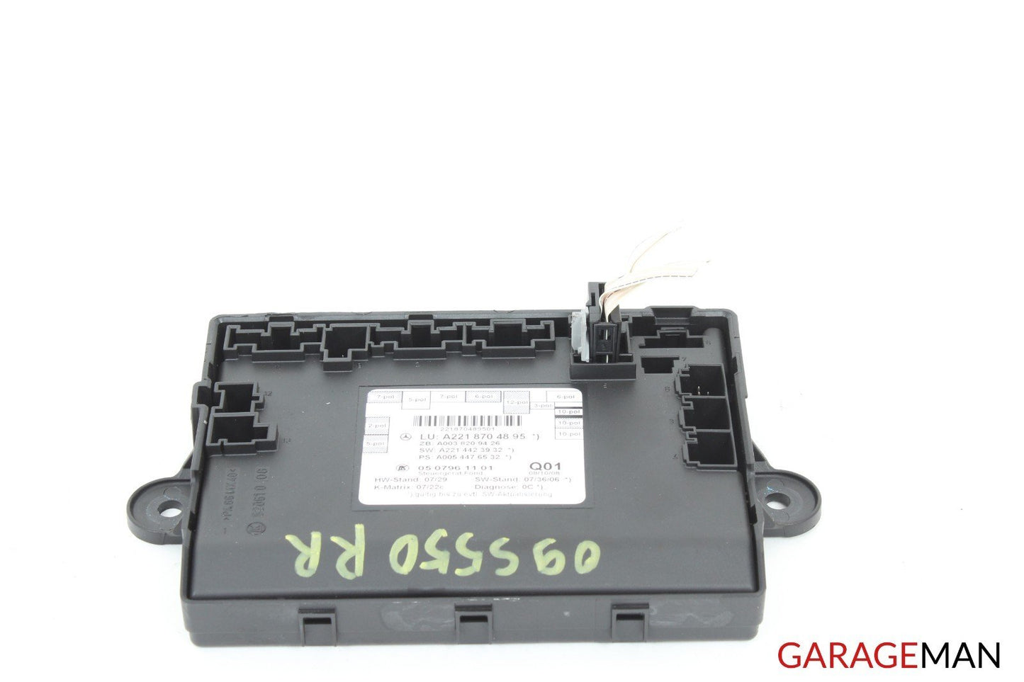 07-13 Mercedes W221 S550 Rear Right Passenger Side Door Control Module Unit A128
