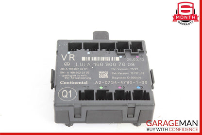 12-19 Mercedes X166 GL450 GLE350 Front Right Side Door Control Module OEM