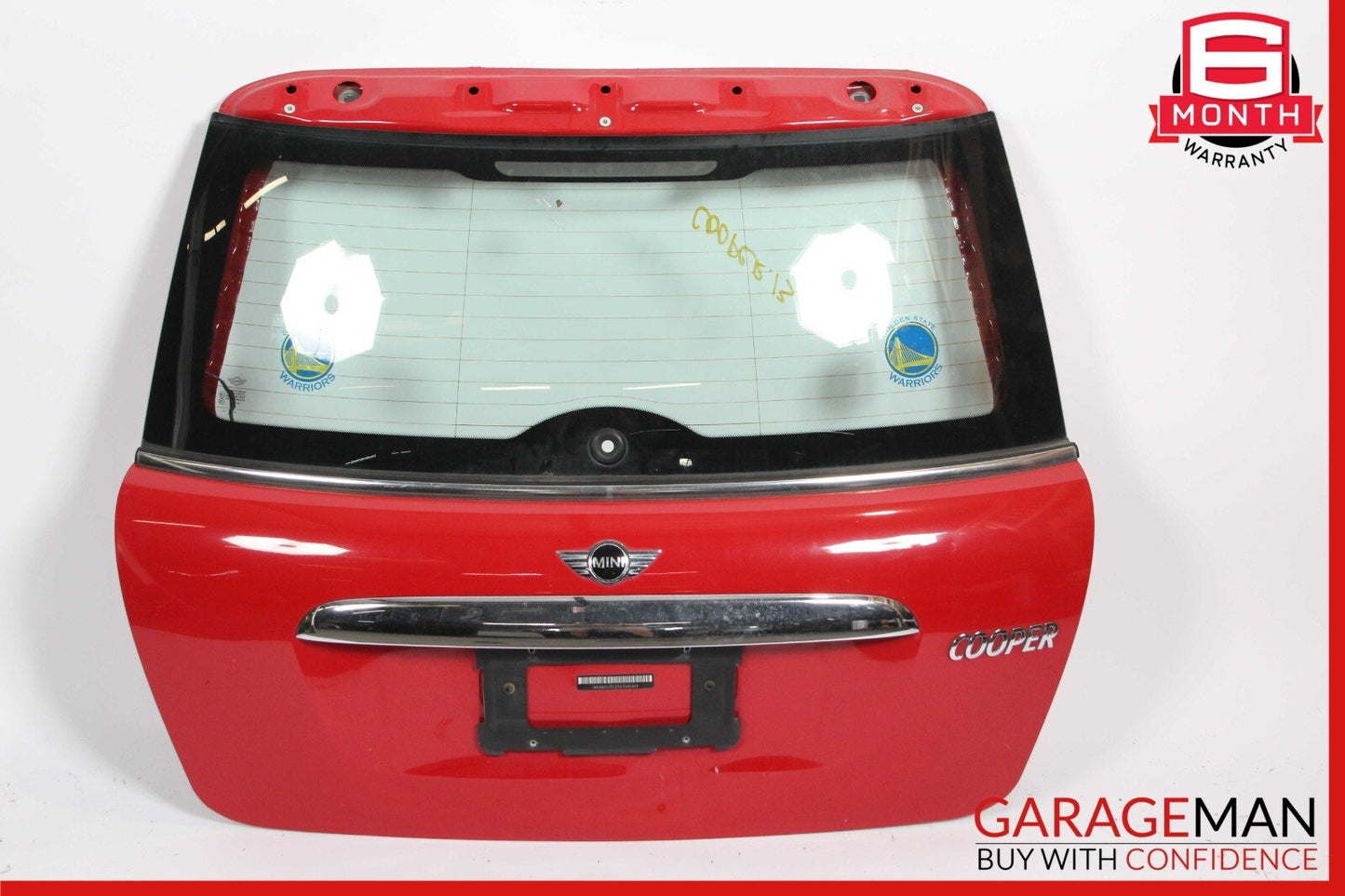05-13 Mini Cooper Rear Trunk Lid Hatch Tailgate 41002752015 OEM Red