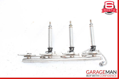 11-19 Mercedes W218 CLS550 E550 Right Fuel Injection Rail Line w/ Injectors OEM