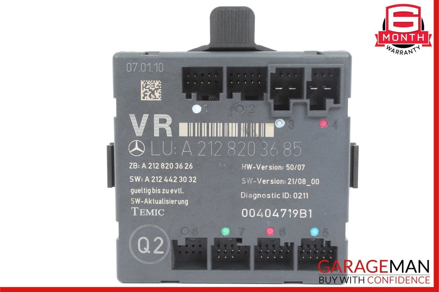08-18 Mercedes W212 E550 C300 E400 Front Right Side Door Control Module OEM
