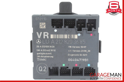 08-18 Mercedes W212 E550 C300 E400 Front Right Side Door Control Module OEM