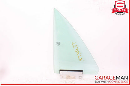 00-06 Audi TT Front Right Passenger Side Vent Quarter Window Glass 43R001025 OEM