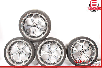 07-13 Mercedes W221 S550 Complete Wheel Tire Rim Set R20 OEM
