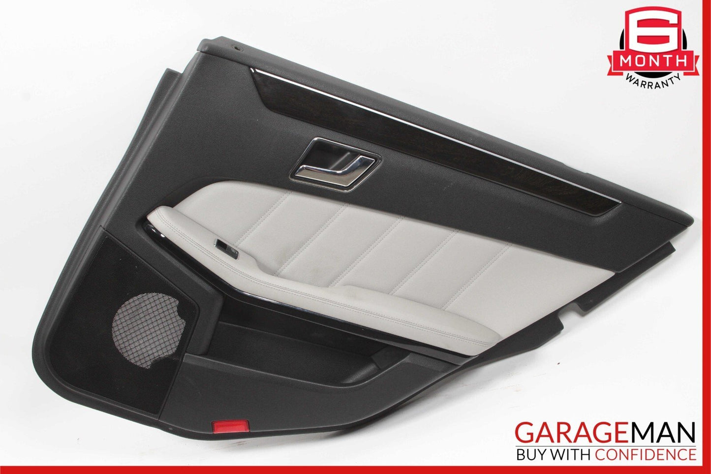 10-13 Mercedes W212 E350 E500 E400 Rear Right Interior Door Panel Cover Grey