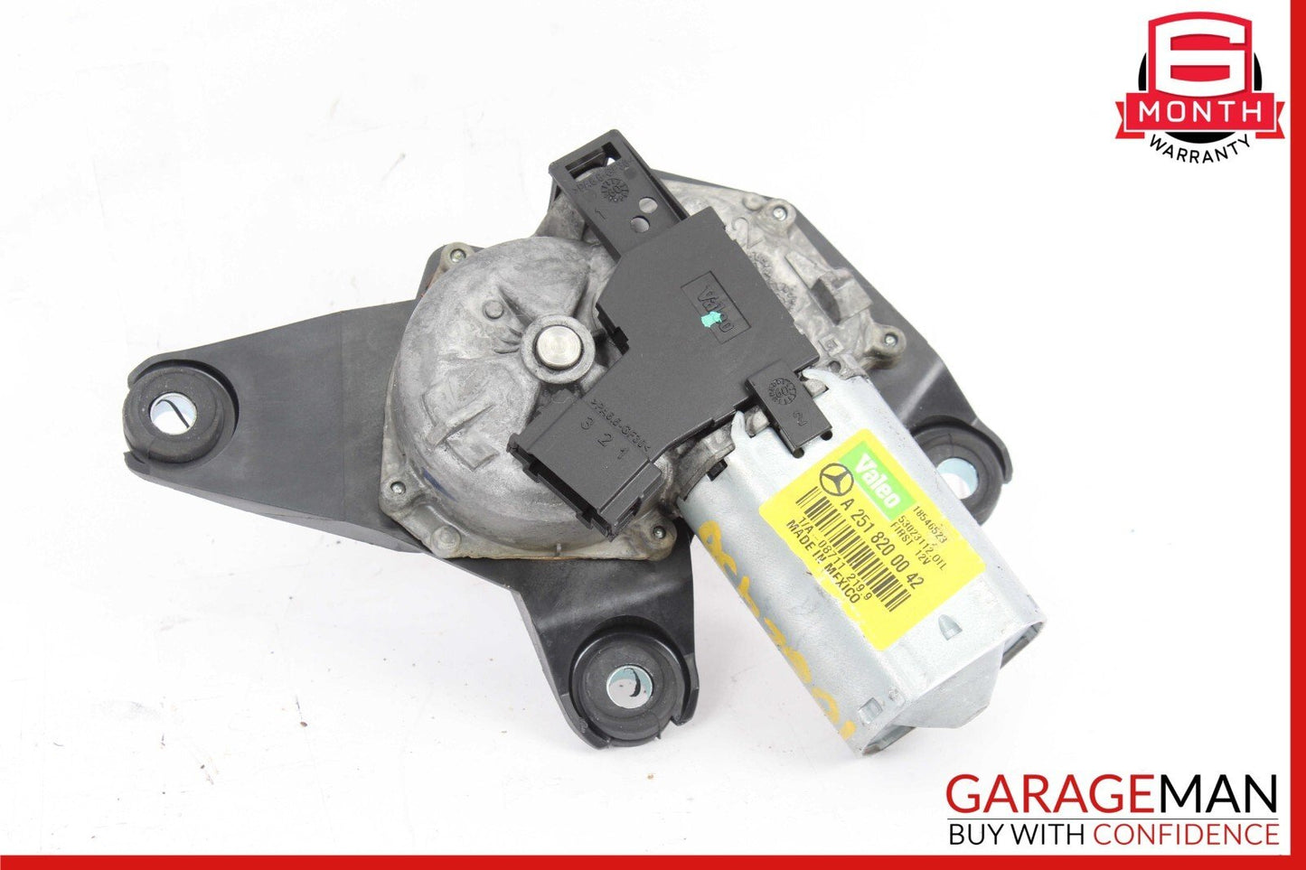 06-19 Mercedes R350 ML350 GL450 GLE63 AMG Rear Glass Windshield Wiper Motor OEM
