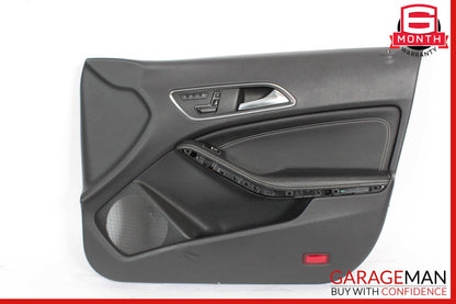 14-19 Mercedes W117 CLA250 Front Right Interior Door Trim Panel Black OEM