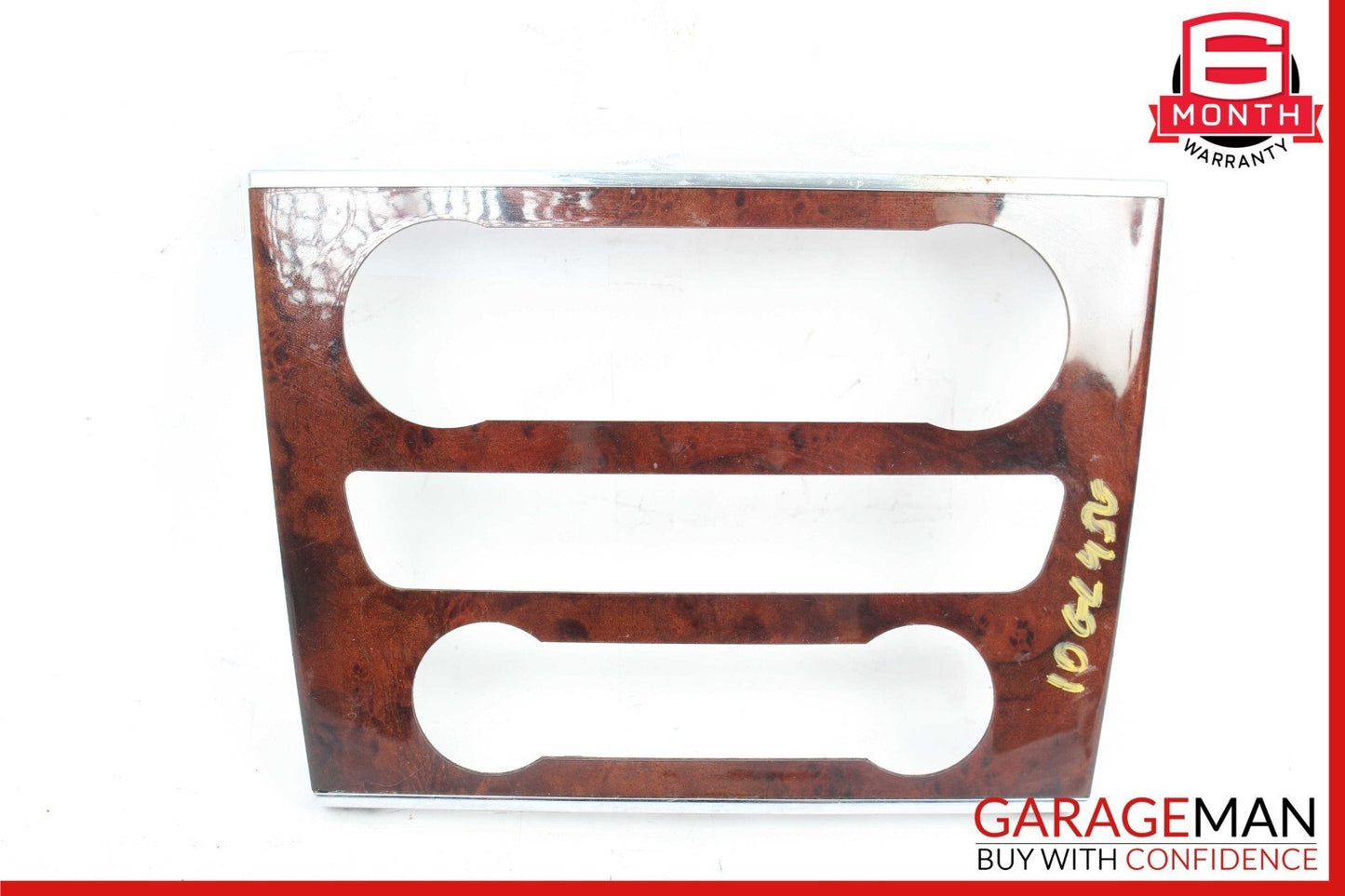 06-12 Mercedes X164 GL450 ML500 Center Console Control Trim Bezel Cover Wood