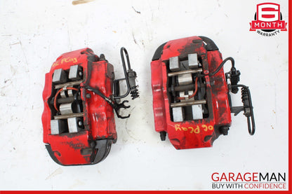 03-10 Porsche Cayenne Turbo Brembo Rear Brake Caliper Calipers Set of 2 Pc OEM