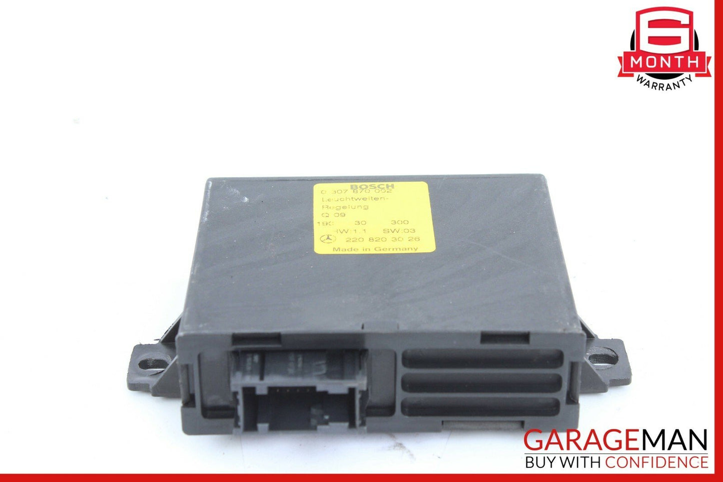 00-06 Mercedes W220 S430 S600 Headlight Head Lamp Control Module Unit 2208203026
