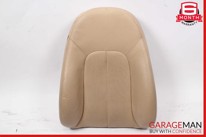 00-06 Mercedes W215 CL600 Front Right Side Top Upper Seat Cushion Cover Saffron