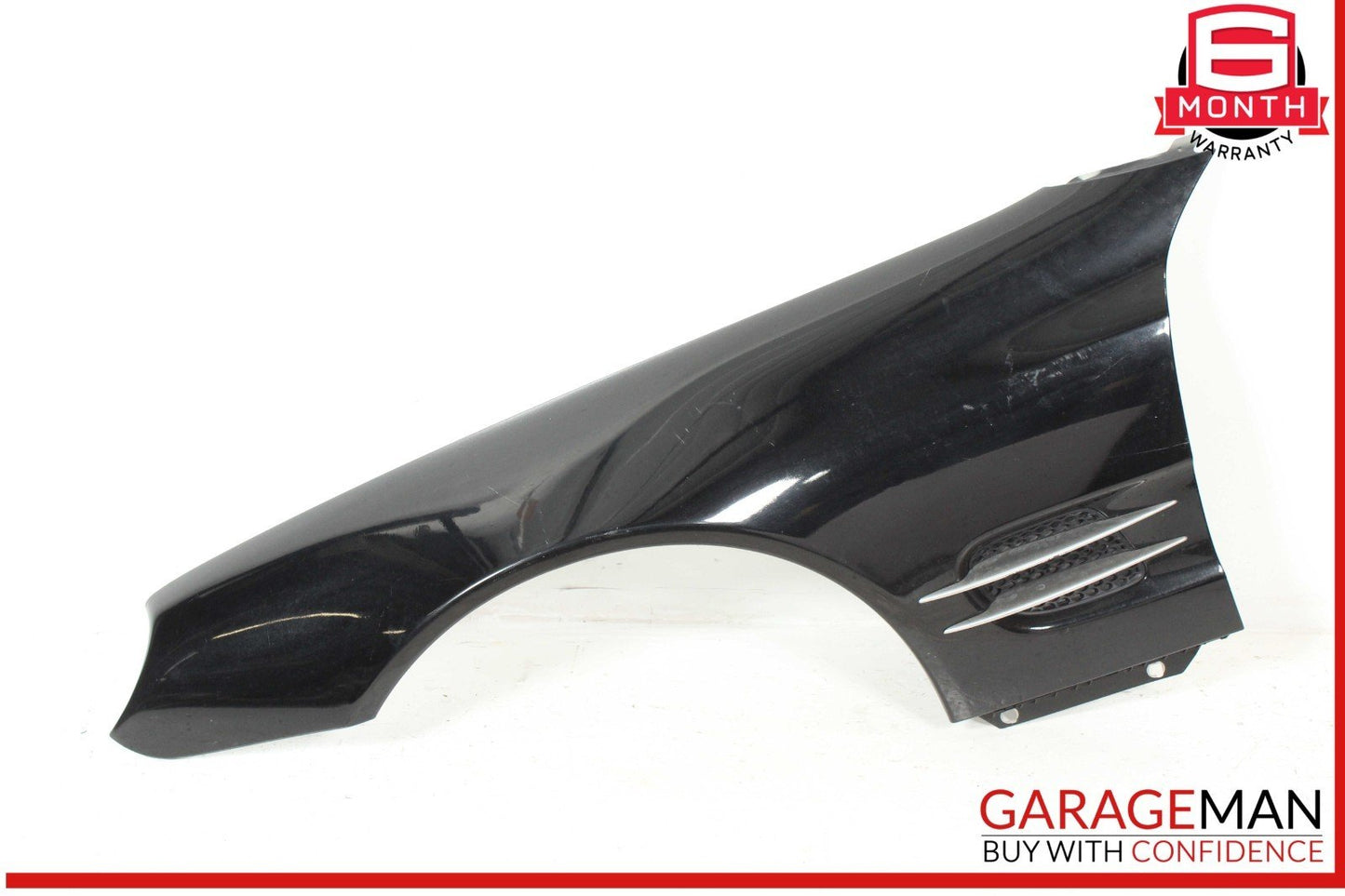 03-08 Mercedes R230 SL500 SL600 Front Left Driver Side Fender Panel Black OEM