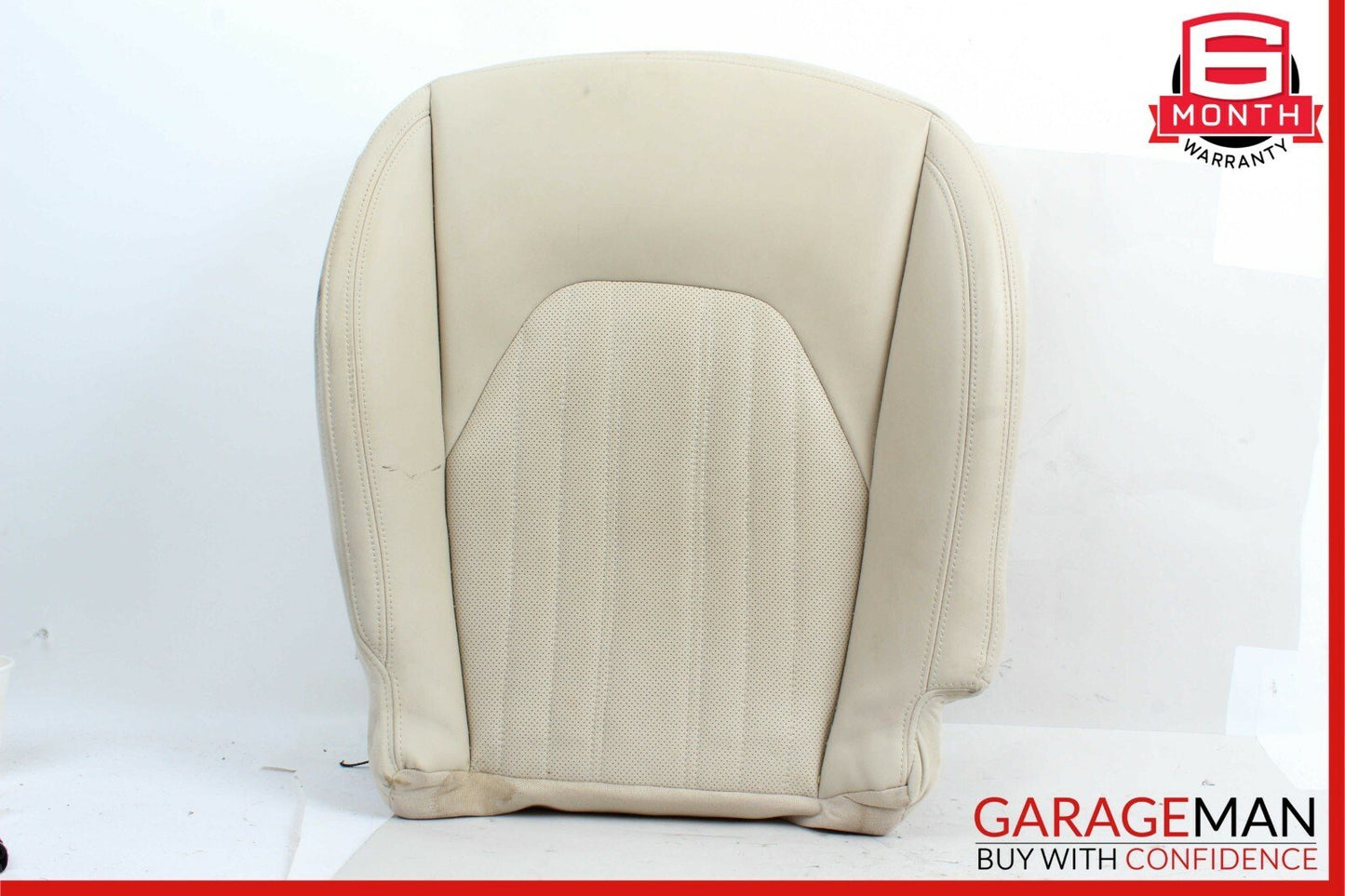 14-17 Maserati Ghibli Front Right Passenger Side Lower Bottom Seat Cushion Beige