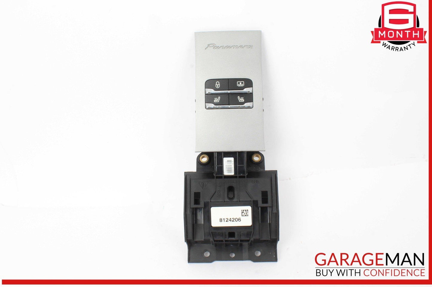 10-13 Porsche Panamera 970 Rear Seat Heater Door Lock Switch Control Panel OEM
