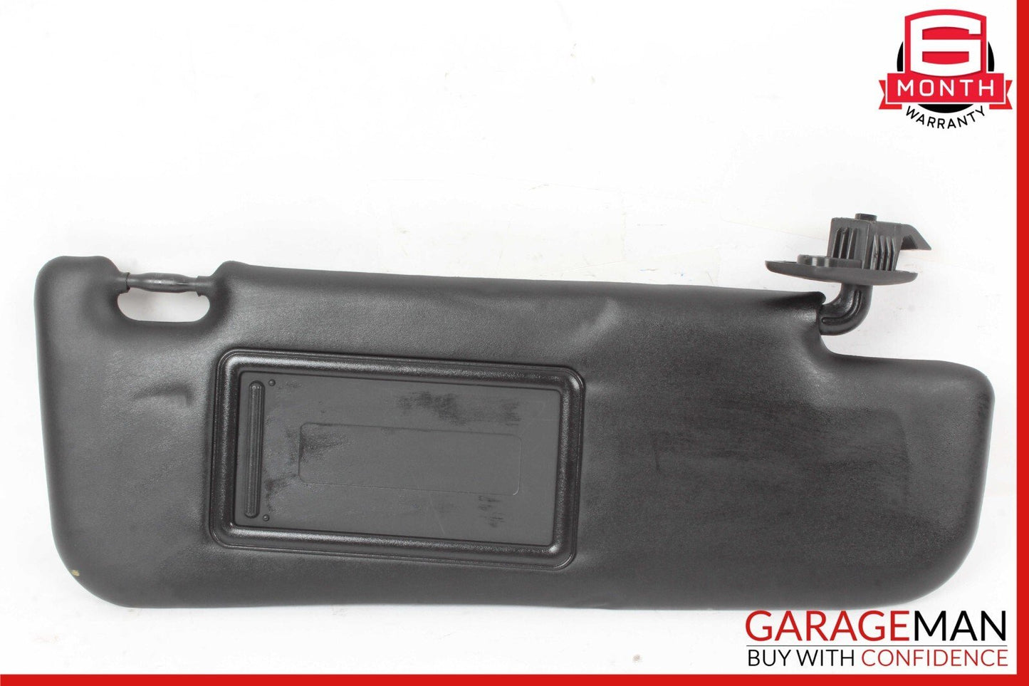 12-17 Fiat 500 Right Passenger Side Sun Visor Mirror Sunvisor Black OEM