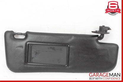 12-17 Fiat 500 Right Passenger Side Sun Visor Mirror Sunvisor Black OEM