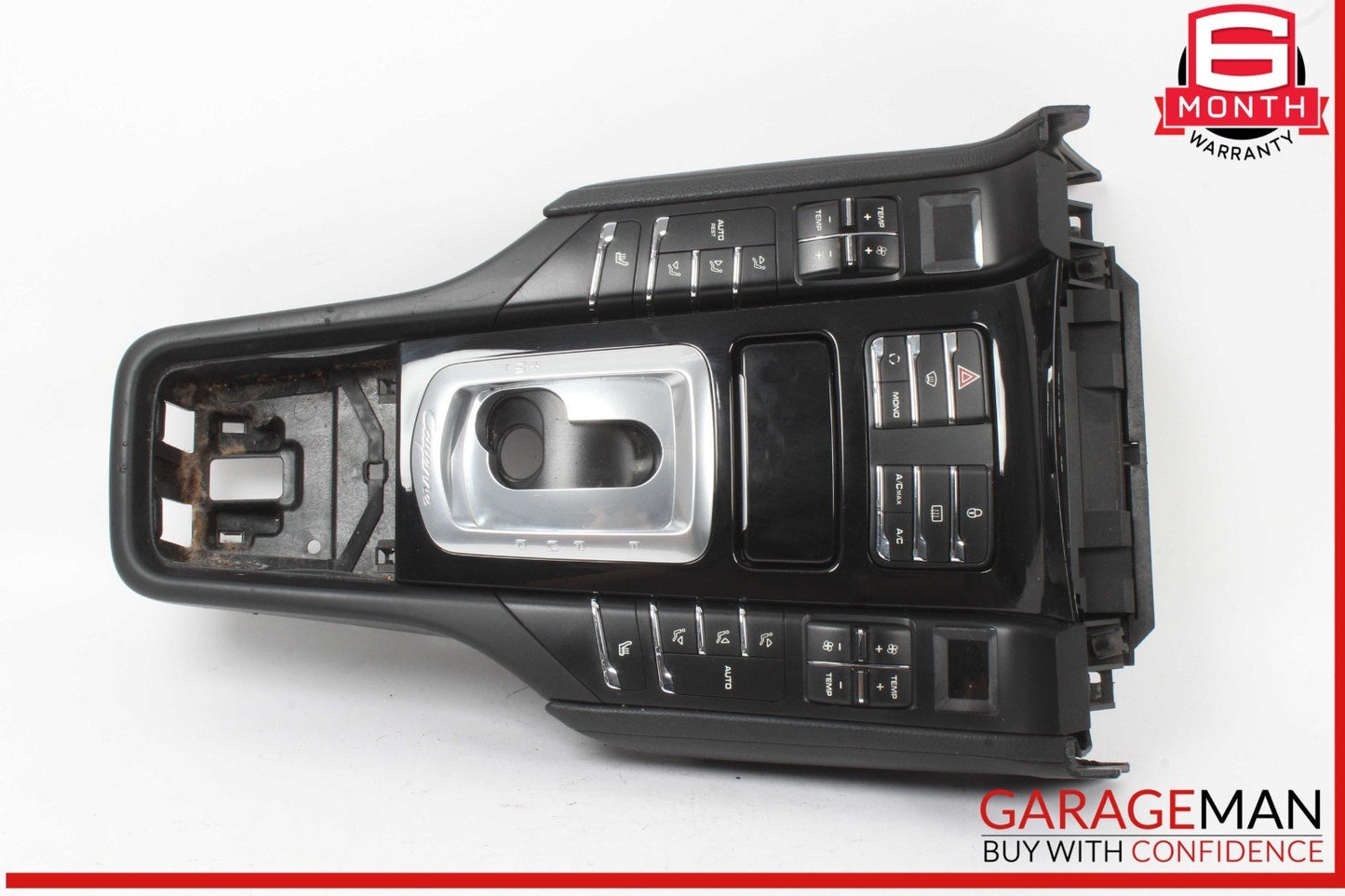 11-18 Porsche Cayenne 958 Front Center Console Switch Control Panel Trim OEM
