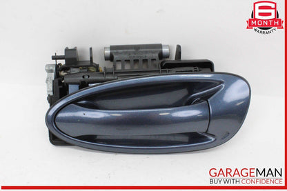 10-16 Porsche Panamera 970 Rear Left Driver Side Exterior Door Handle Gray OEM