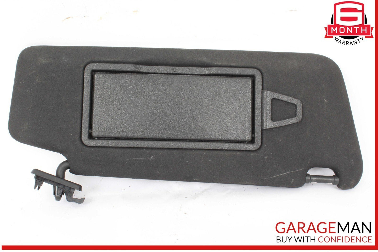08-14 Mercedes W204 C250 C300 C350 Front Right Side Sunvisor Sun Visor Black OEM