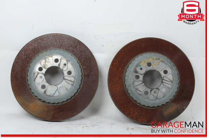 17-23 Tesla Model 3 Rear Left & Right Brake Rotors Disc Set of 2 Pc OEM